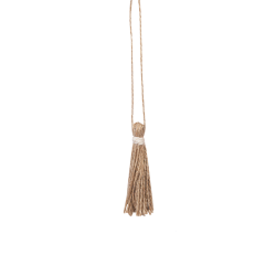 Jute ornament tassel